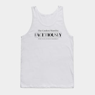 The Coolest Word Tank Top